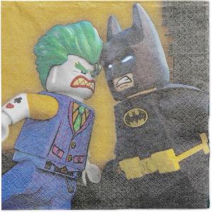 American Greetings Lego Batman Paper Lunch Napkins for Kids (48-Count)(Multicolored)