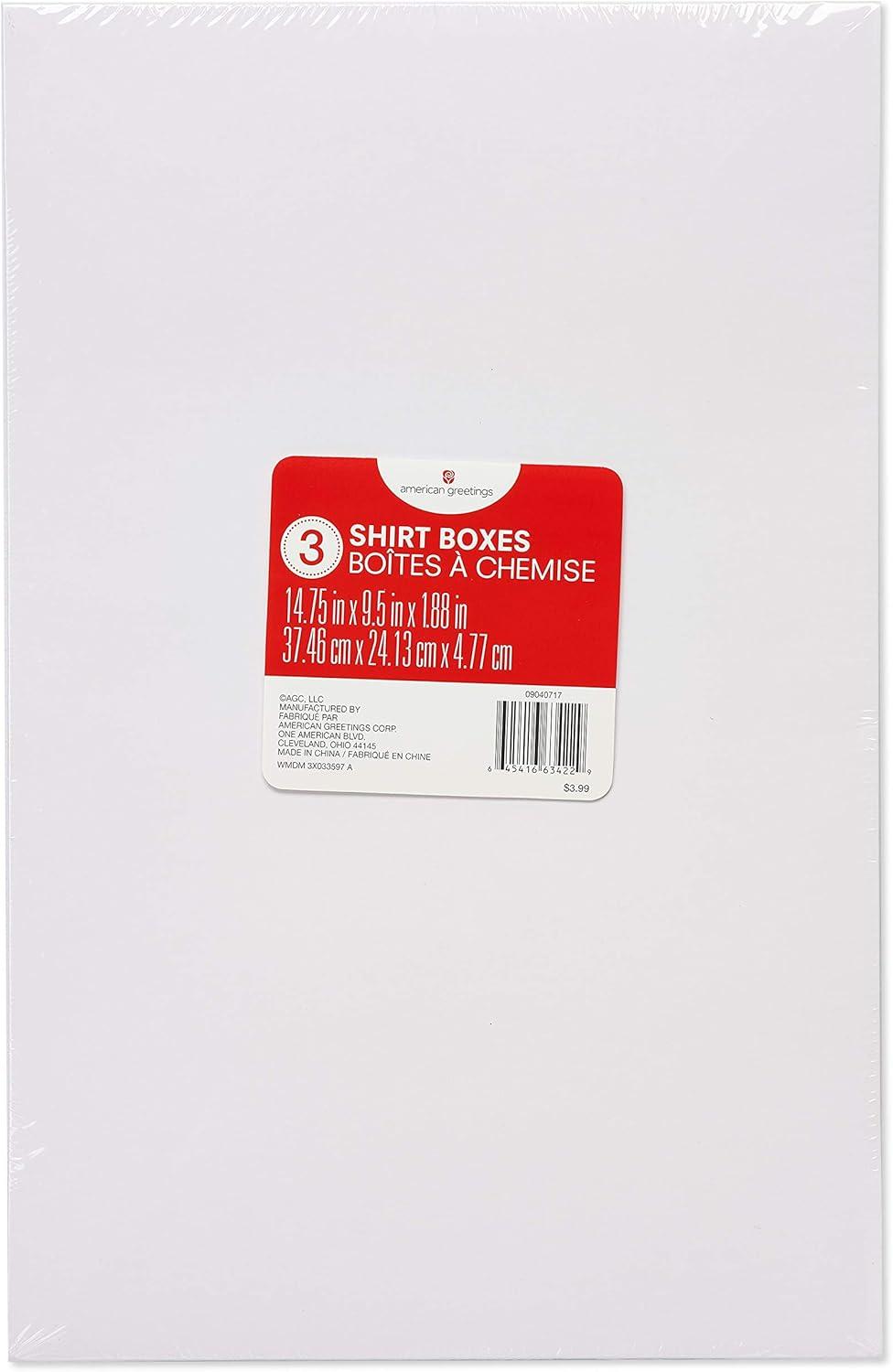 image:imageAmerican Greetings Medium Gift Boxes with Lids 1475 in x 95 in 3CountMedium Gift Boxes with Lids
