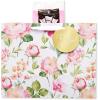 American Greetings 10″ Medium Gift Bag With Tissue Paper (Floral) For Weddings, Bridal Showers, Birthdays And All Occasions (1 Bag, 6-Sheets)(Floral)