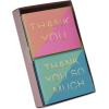 American Greetings Thank You Cards with Envelopes, Color Block (50-Count)
