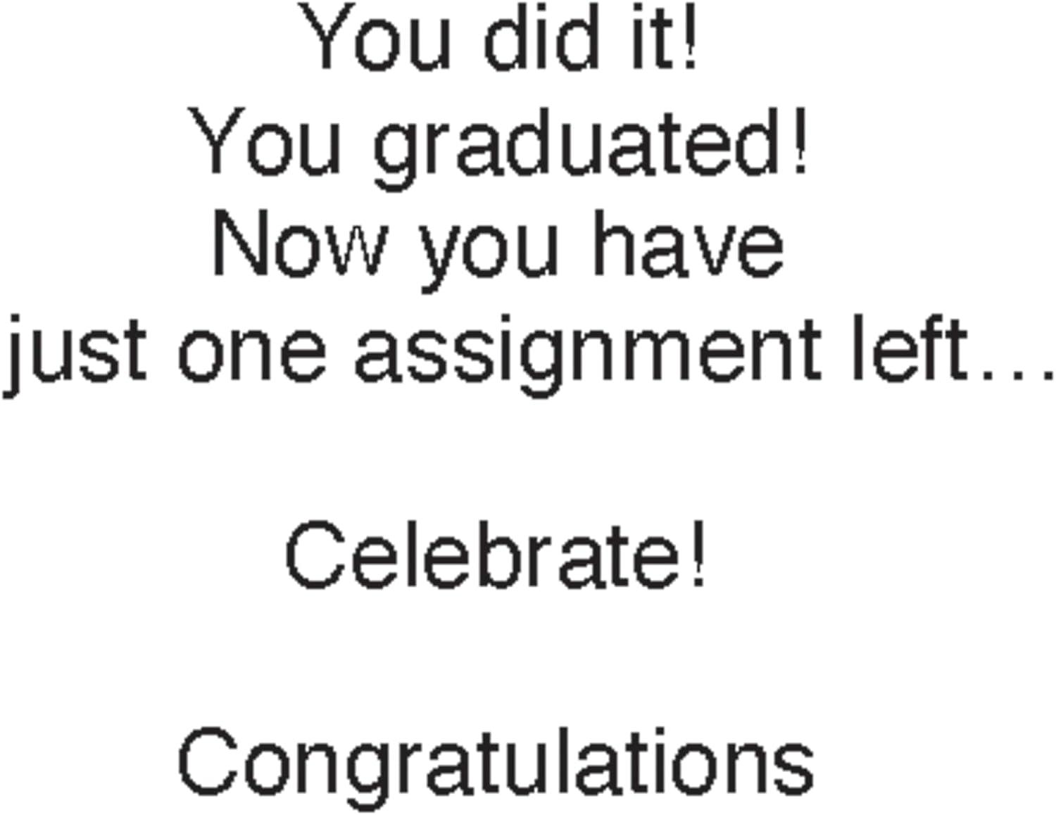 image:imageAmerican Greetings Graduation Card Lo hiciste Te graduaste