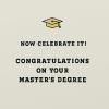 American Greetings Graduation Card for Master’s Degree (Congratulations on Your Master’s Degree)