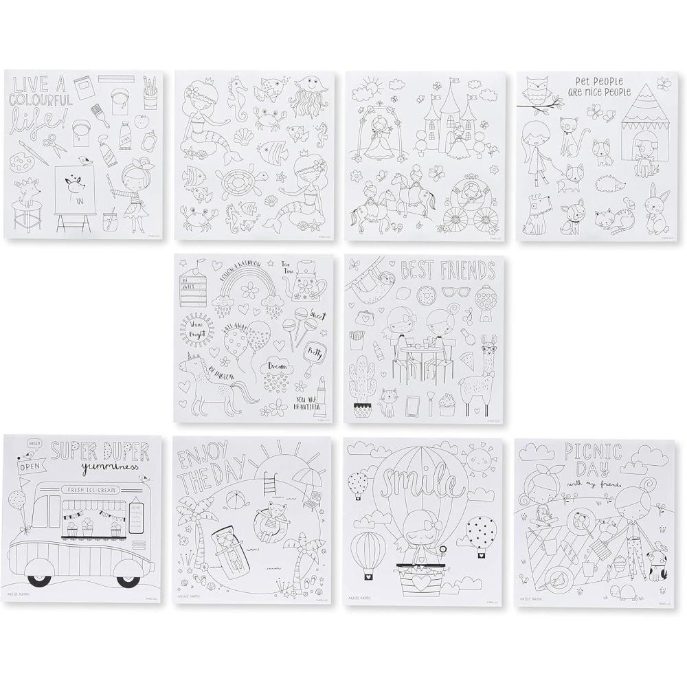 image:imageAmerican Greetings Coloring Book Kids Sticker Sheets 208CountColoring Stickers