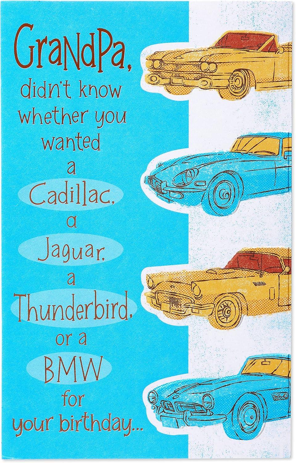 image:imageAmerican Greetings Birthday Card for Grandpa Cheering Me OnCars