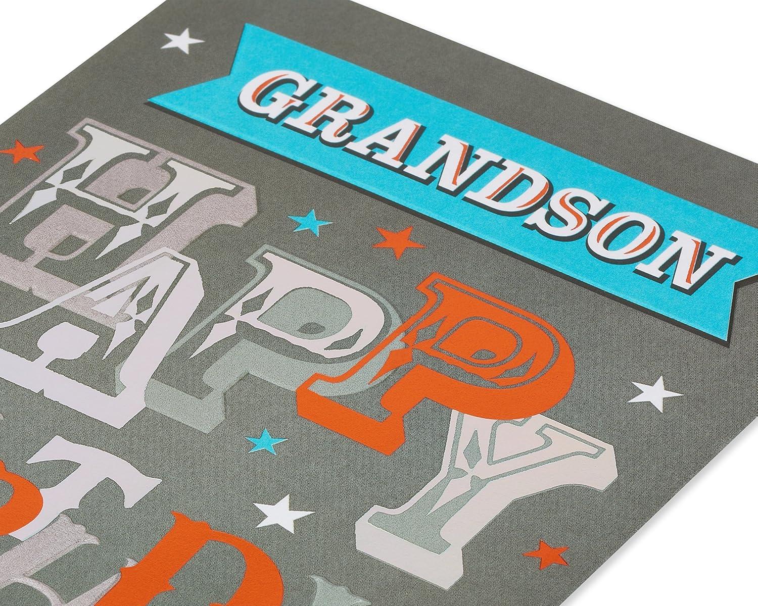 image:imageAmerican Greetings Birthday Card for Grandson You Can Do AnythingAwesome