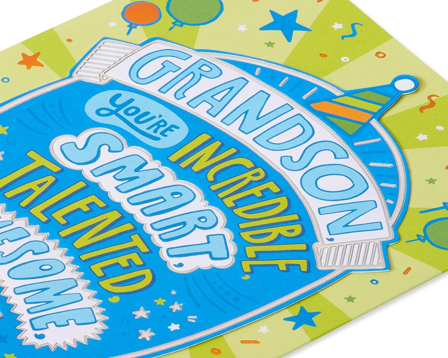 image:imageAmerican Greetings Birthday Card for Grandson You Can Do AnythingBragging About You