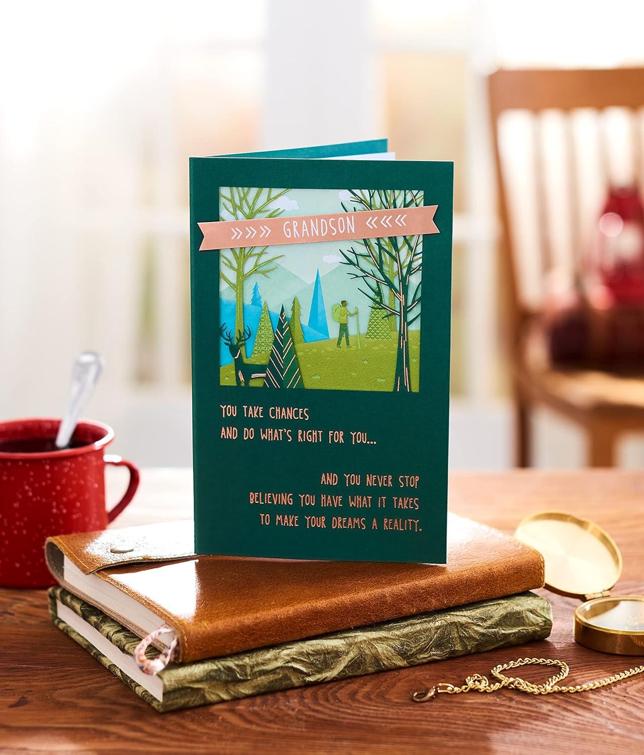 image:imageAmerican Greetings Birthday Card for Grandson You Can Do AnythingOne of The Many Reasons