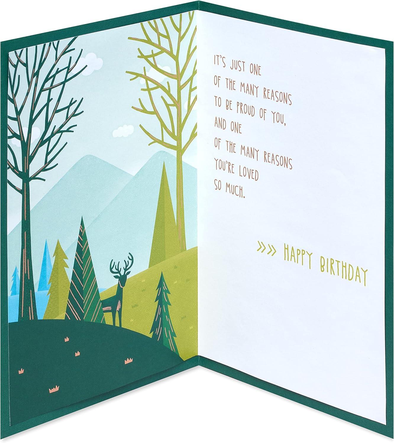 image:imageAmerican Greetings Birthday Card for Grandson You Can Do AnythingOne of The Many Reasons