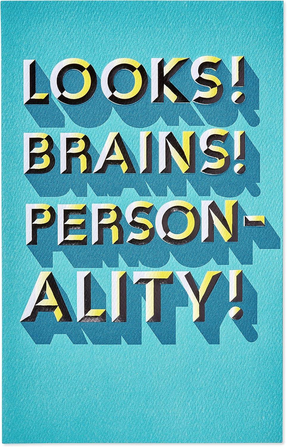 image:imageAmerican Greetings Birthday Card for Him Amazing GuyLooks Brains Personality