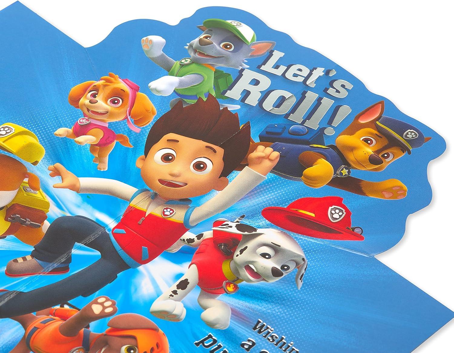 image:imageAmerican Greetings Birthday Card for Kids Big Slice of FunPj Masks