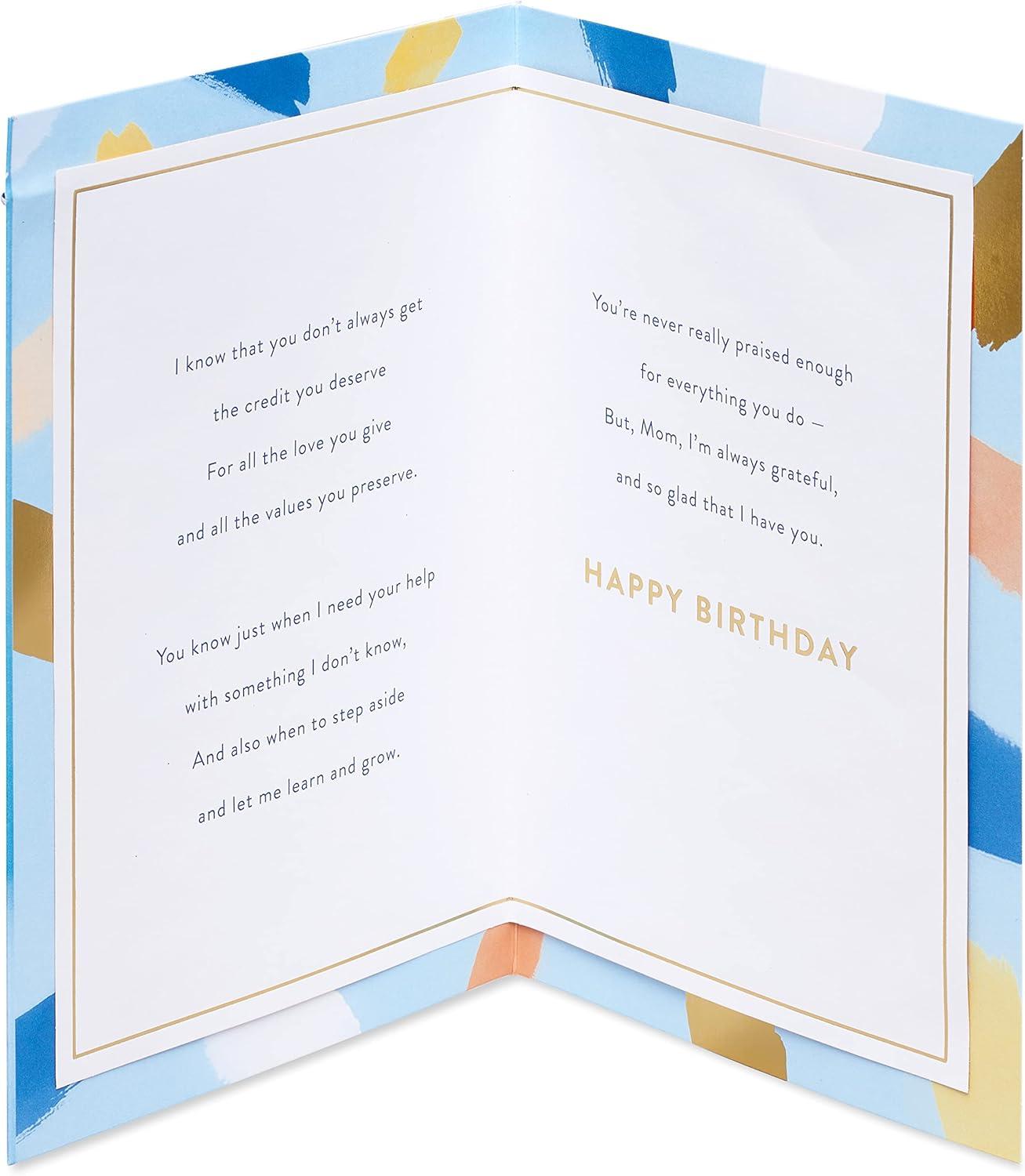 image:imageAmerican Greetings Birthday Card for Mom Celebrating YouCake w Star Sparkler Photo