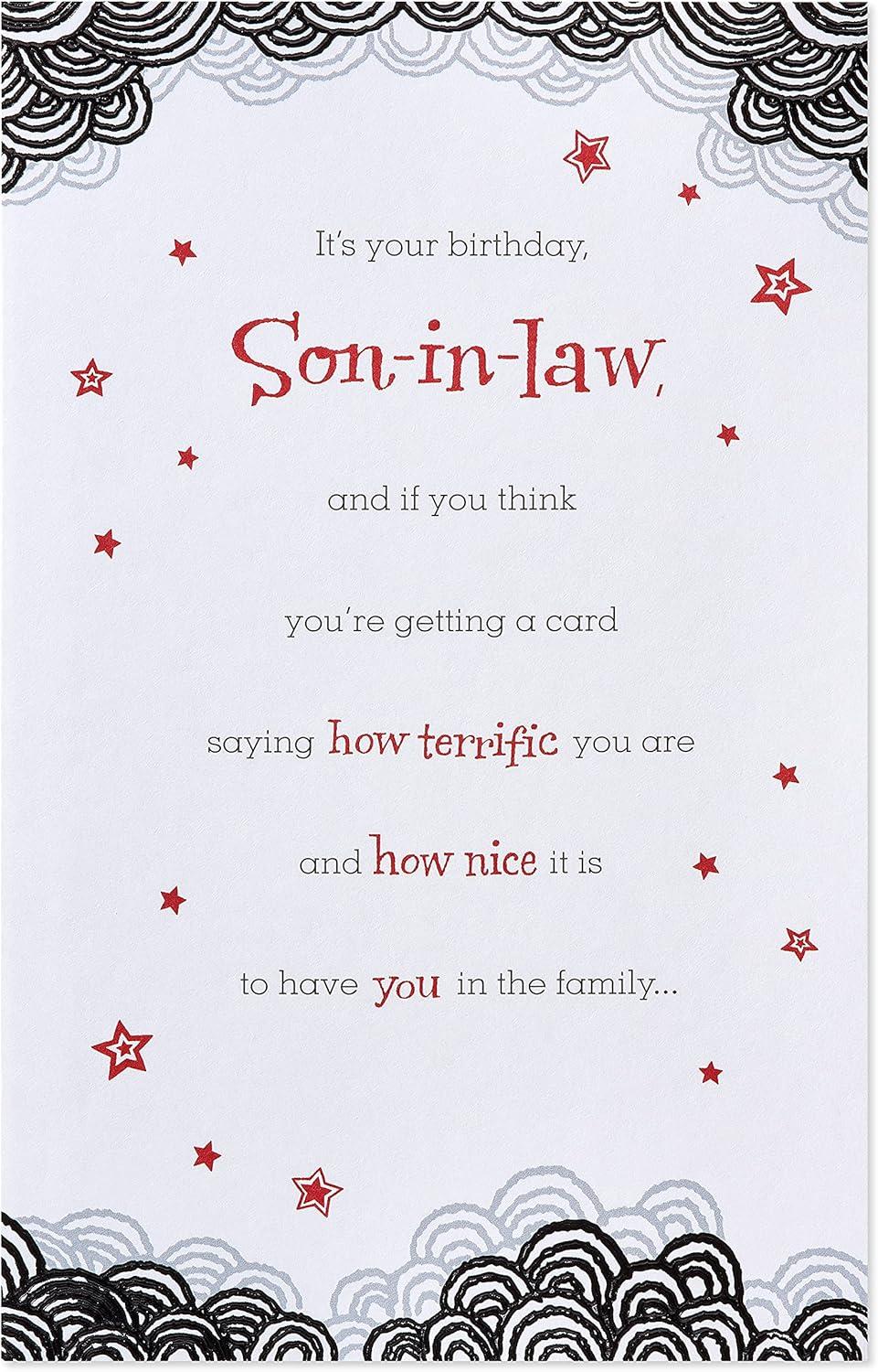 image:imageAmerican Greetings Birthday Card for SoninLaw How TerrificHow Terrific