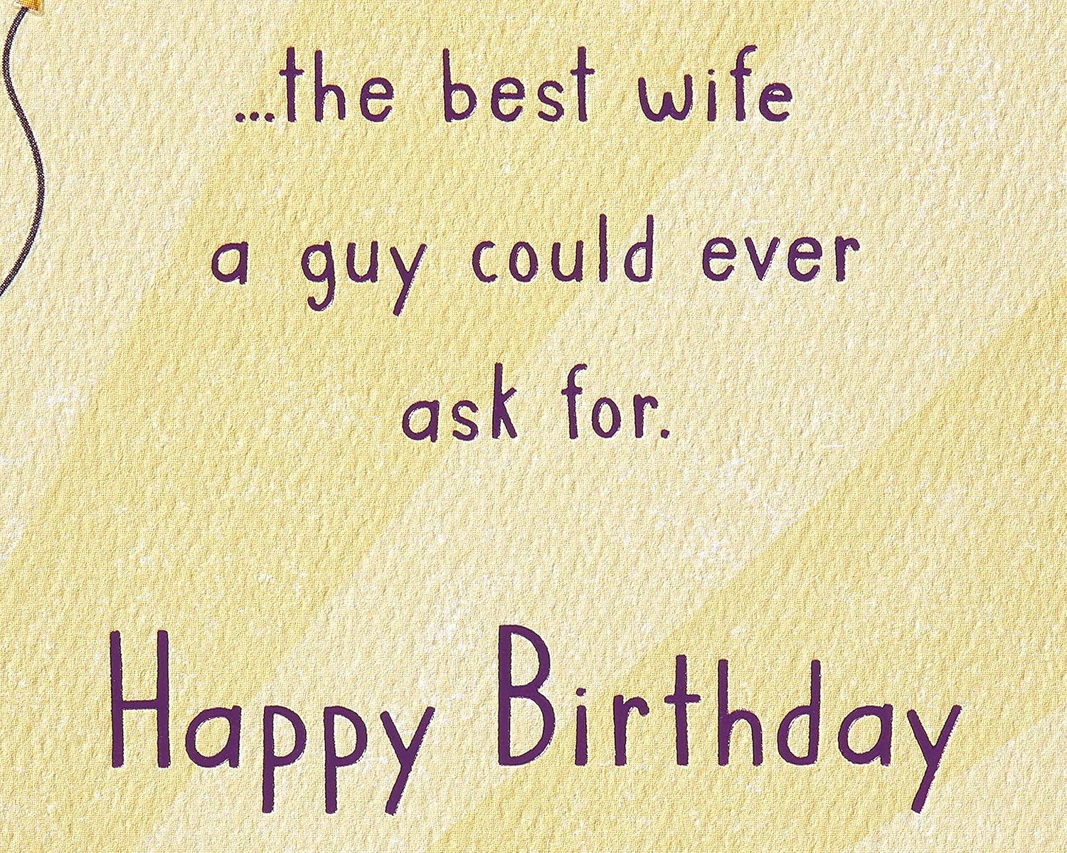 image:imageAmerican Greetings Birthday Card for Wife You Make the World a Magical PlaceBeauty and Brains