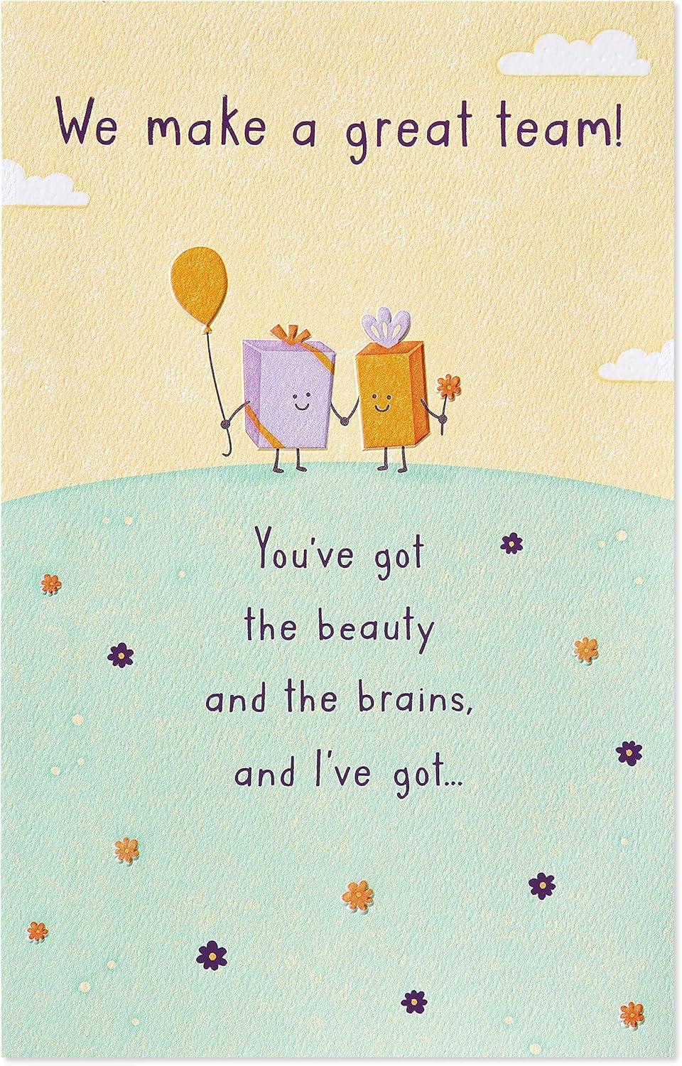 image:imageAmerican Greetings Birthday Card for Wife You Make the World a Magical PlaceBeauty and Brains