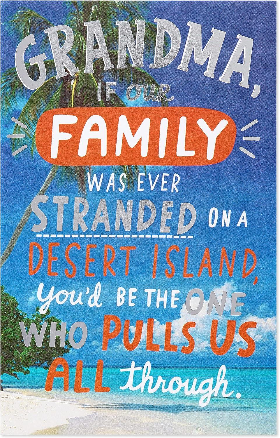 image:imageAmerican Greetings Funny Birthday Card for Grandma Desert IslandDesert Island