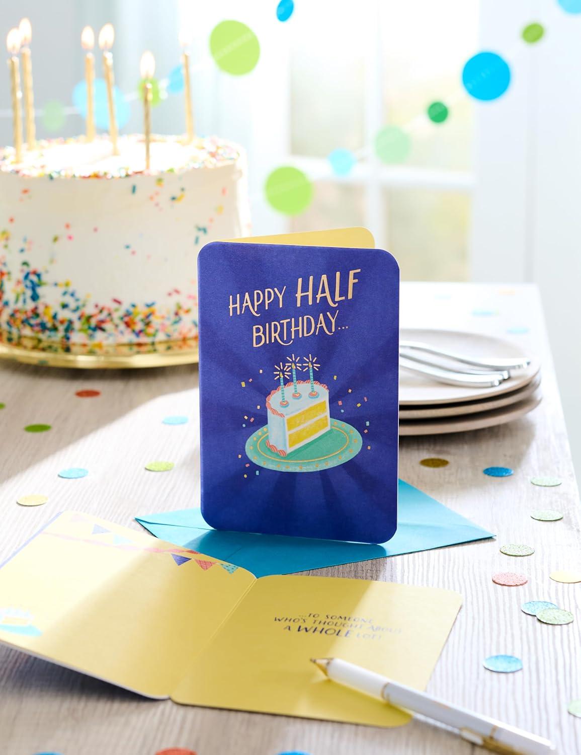 image:imageAmerican Greetings HalfBirthday Card All My HeartA Whole Lot