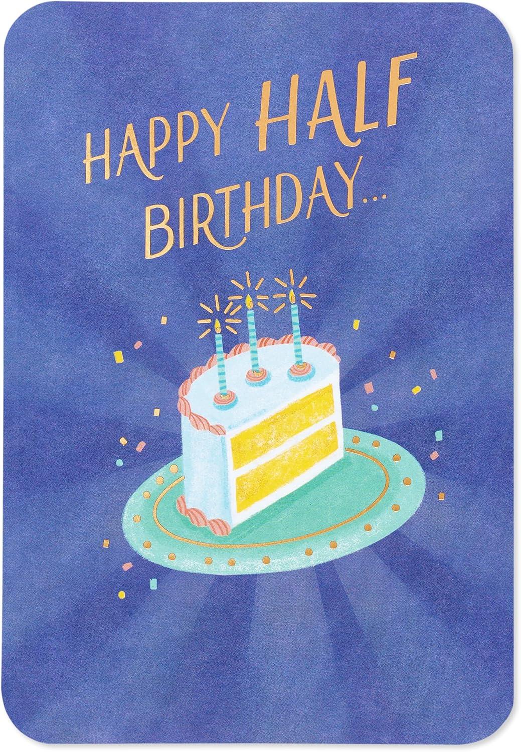 image:imageAmerican Greetings HalfBirthday Card All My HeartA Whole Lot