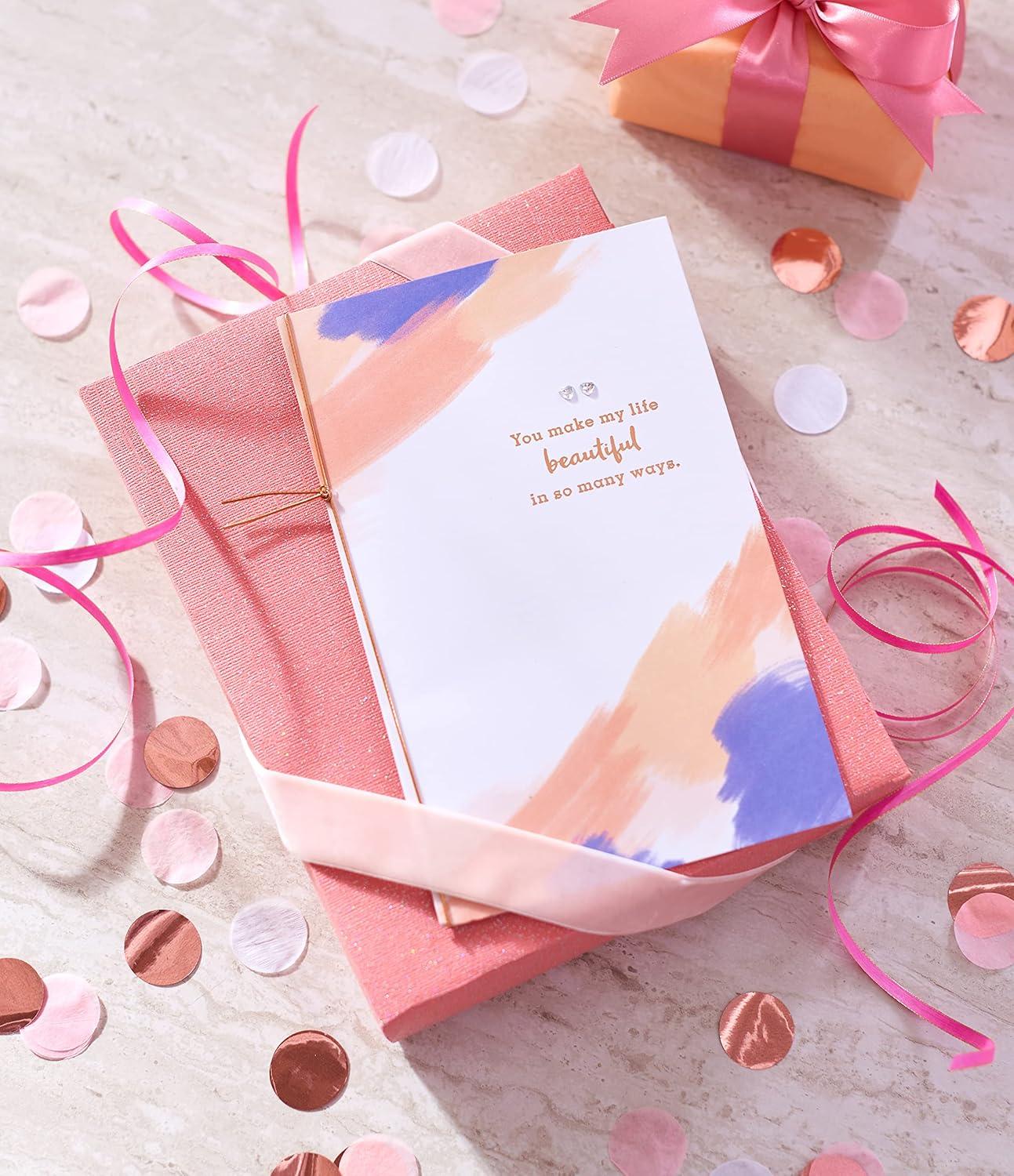image:imageAmerican Greetings Romantic Birthday Card Right Place Right TimeHow Lucky I Feel