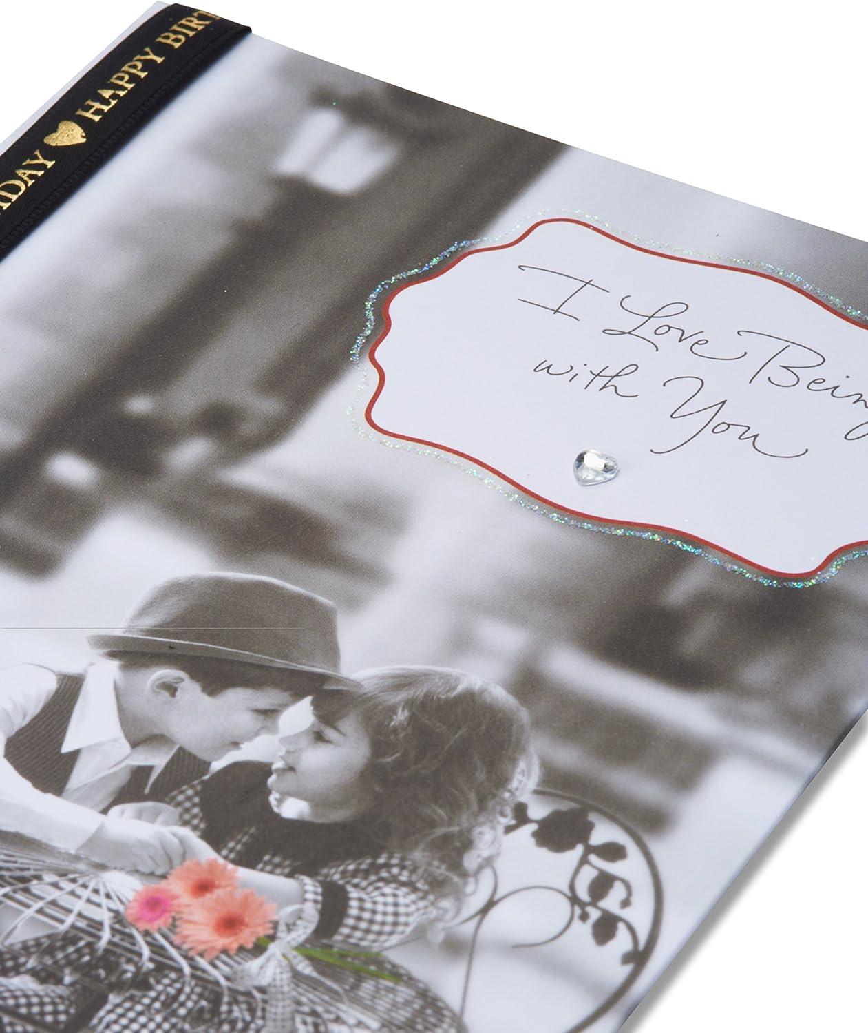 image:imageAmerican Greetings Romantic Birthday Card Right Place Right TimeLove Being with You