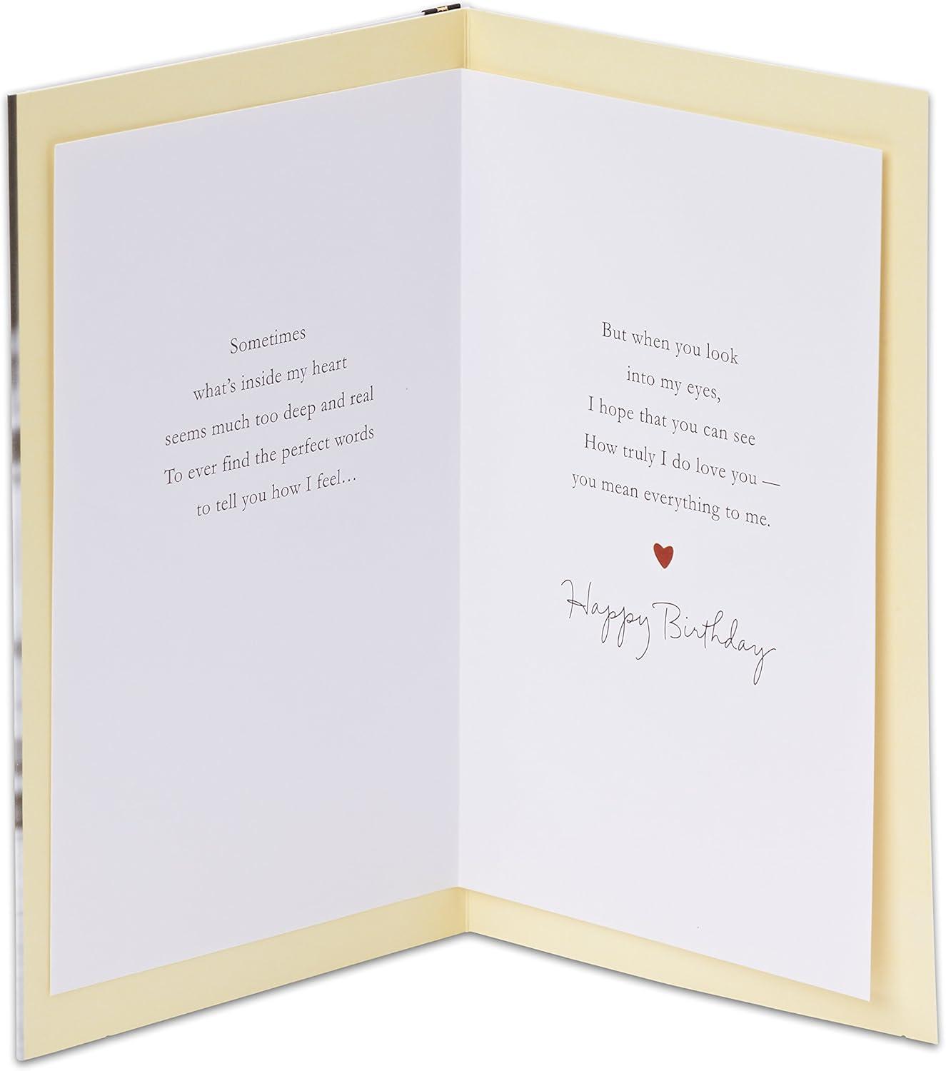 image:imageAmerican Greetings Romantic Birthday Card Right Place Right TimeLove Being with You
