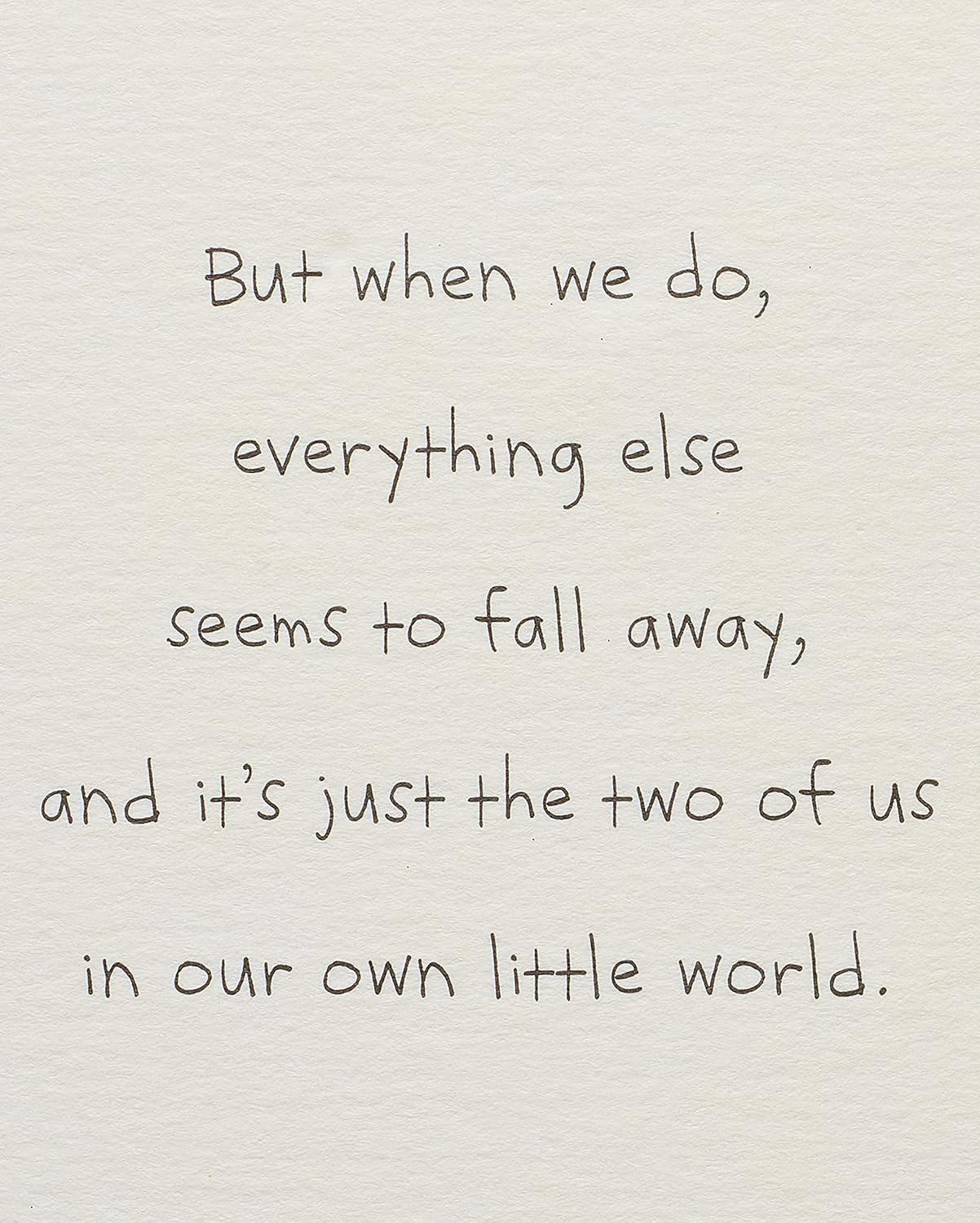 image:imageAmerican Greetings Romantic Birthday Card Right Place Right TimeYouAndMe Moments