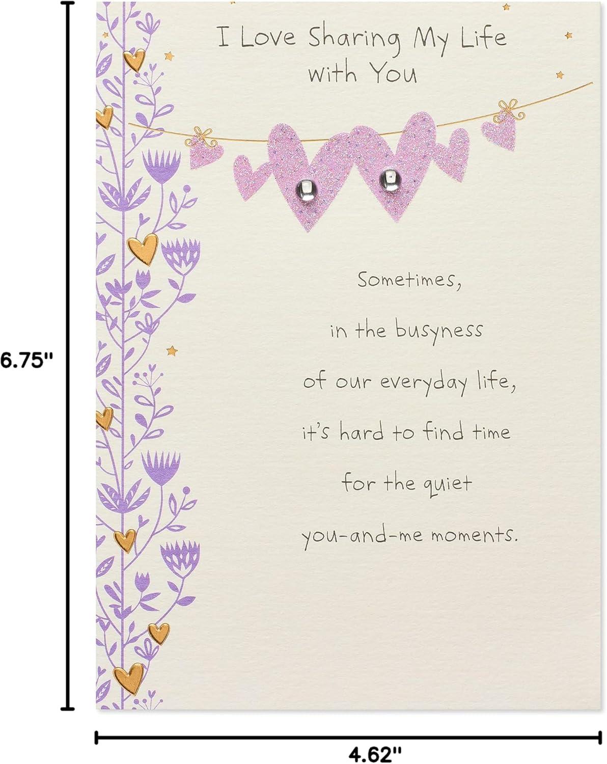 image:imageAmerican Greetings Romantic Birthday Card Right Place Right TimeYouAndMe Moments