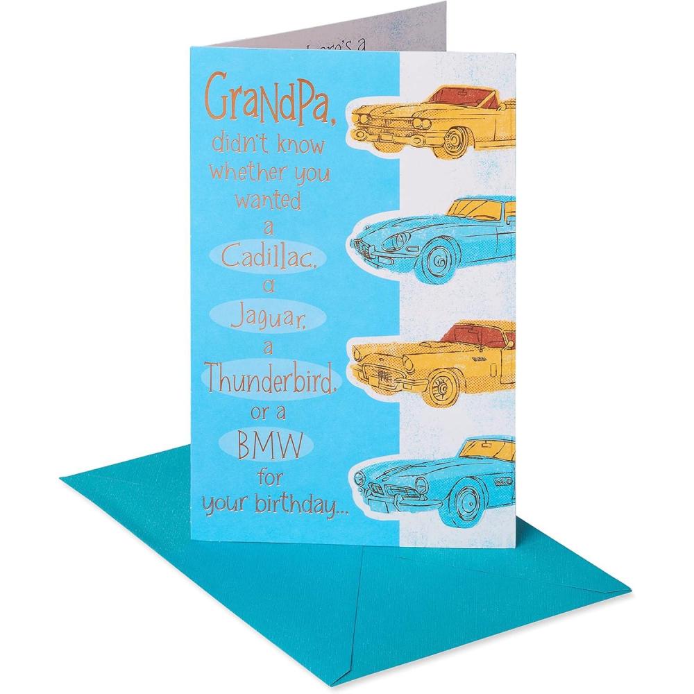image:imageAmerican Greetings Birthday Card for Grandpa Cheering Me OnCars