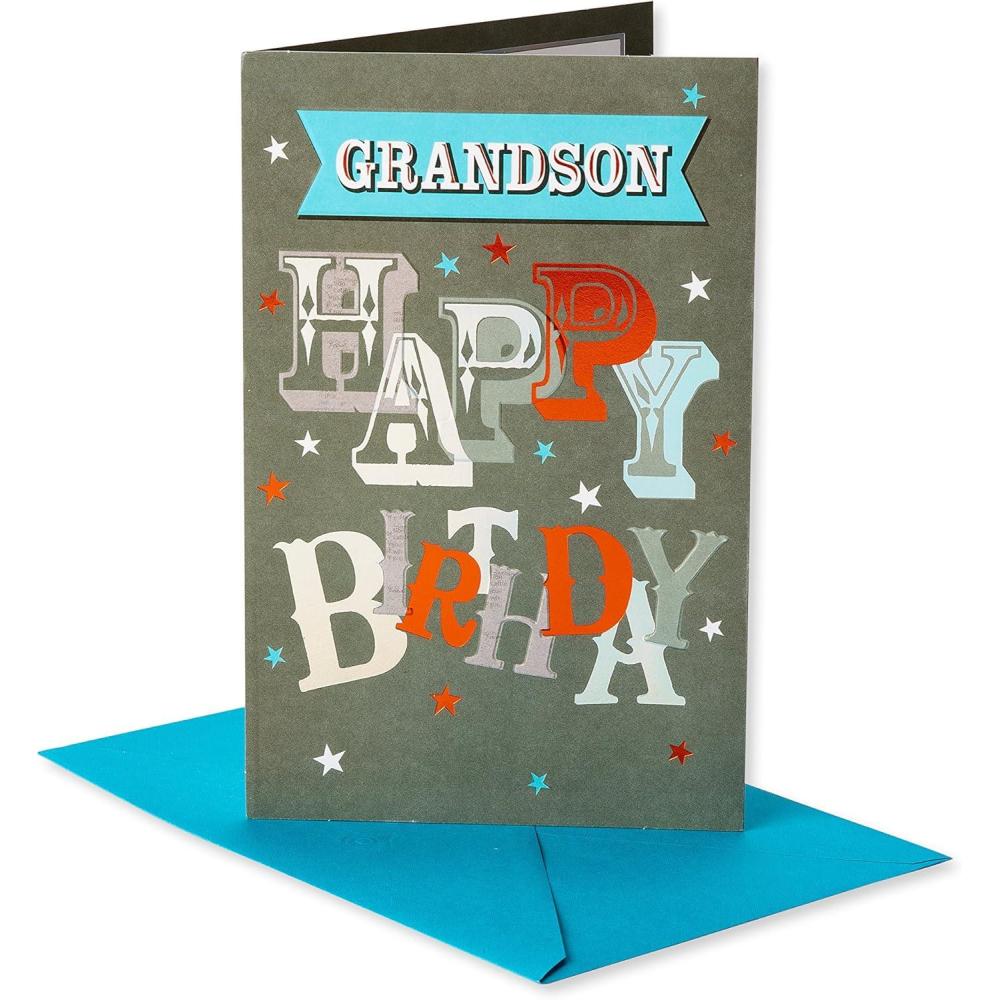 image:imageAmerican Greetings Birthday Card for Grandson You Can Do AnythingAwesome