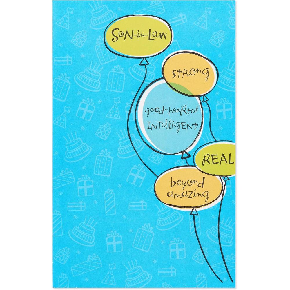 image:imageAmerican Greetings Birthday Card for SoninLaw How TerrificLoved and Appreciated