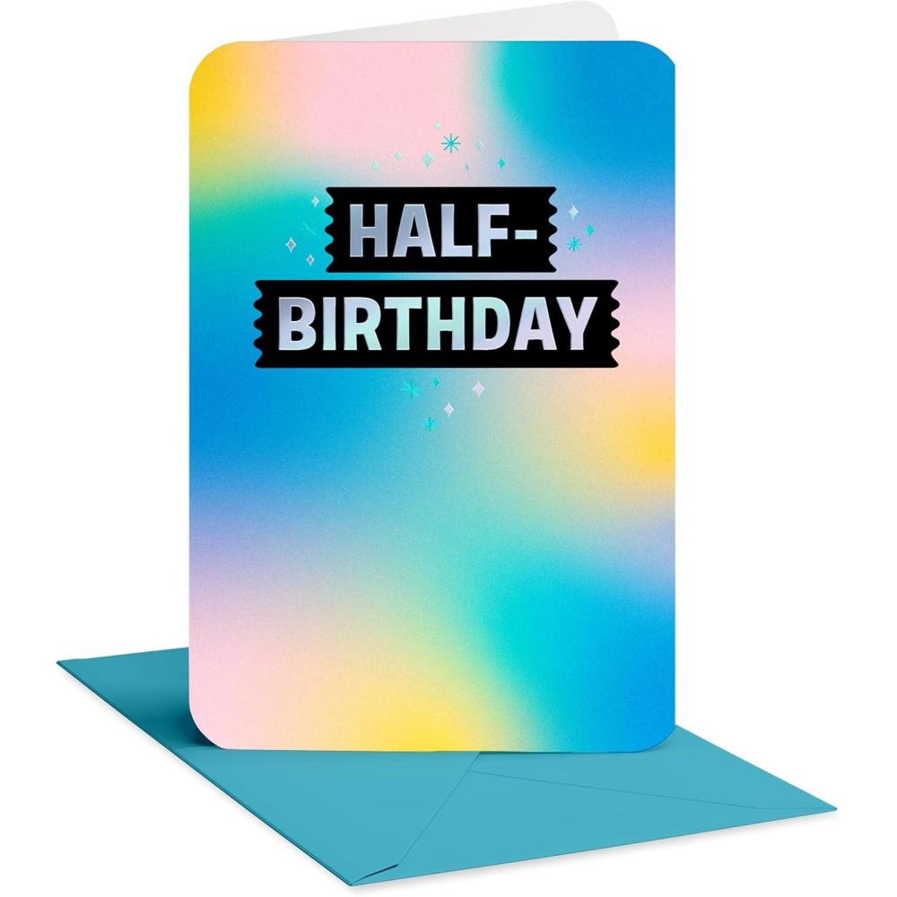 image:imageAmerican Greetings HalfBirthday Card All My HeartHalf Birthday