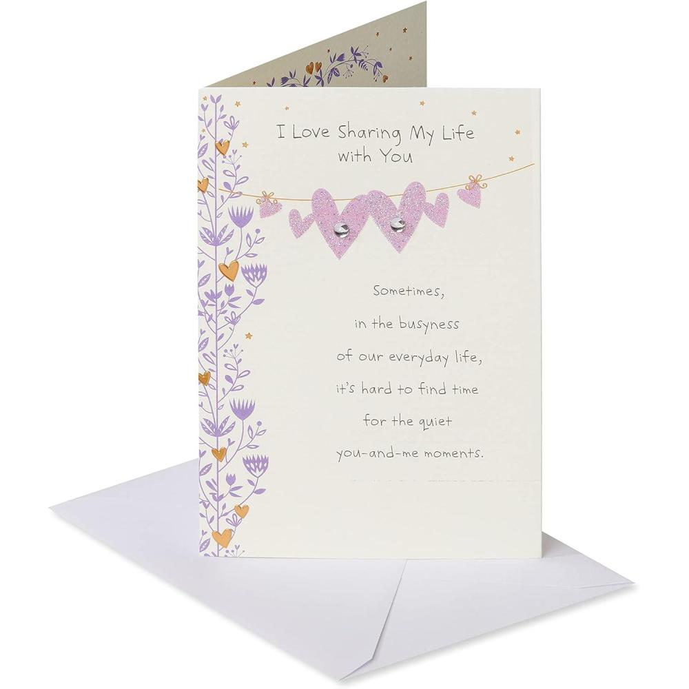 image:imageAmerican Greetings Romantic Birthday Card Right Place Right TimeYouAndMe Moments
