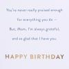 American Greetings Birthday Card for Mom (Celebrating You)(Cake w Star Sparkler Photo)