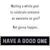 American Greetings Half-Birthday Card (All My Heart)(Half Birthday)