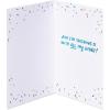 American Greetings Half-Birthday Card (All My Heart)(Lettering with Sprinkles)