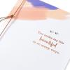 American Greetings Romantic Birthday Card (Right Place, Right Time)(How Lucky I Feel)