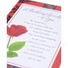 American Greetings Romantic Birthday Card (Rose)(Rose)