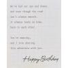 American Greetings Romantic Birthday Card (Rose)(You and Me)