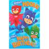 American Greetings Birthday Card for Kids (PJ Masks)