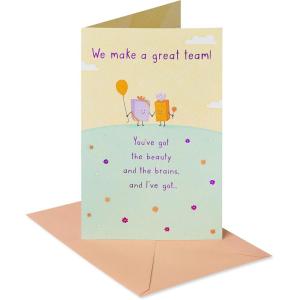 American Greetings Birthday Card for Wife (You Make the World a Magical Place)(Beauty and Brains)
