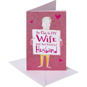 American Greetings Birthday Card for Wife (You Make the World a Magical Place)(Grateful Husband)