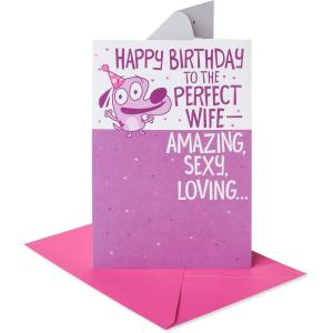 American Greetings Birthday Card for Wife (You Make the World a Magical Place)(The Perfect Wife)