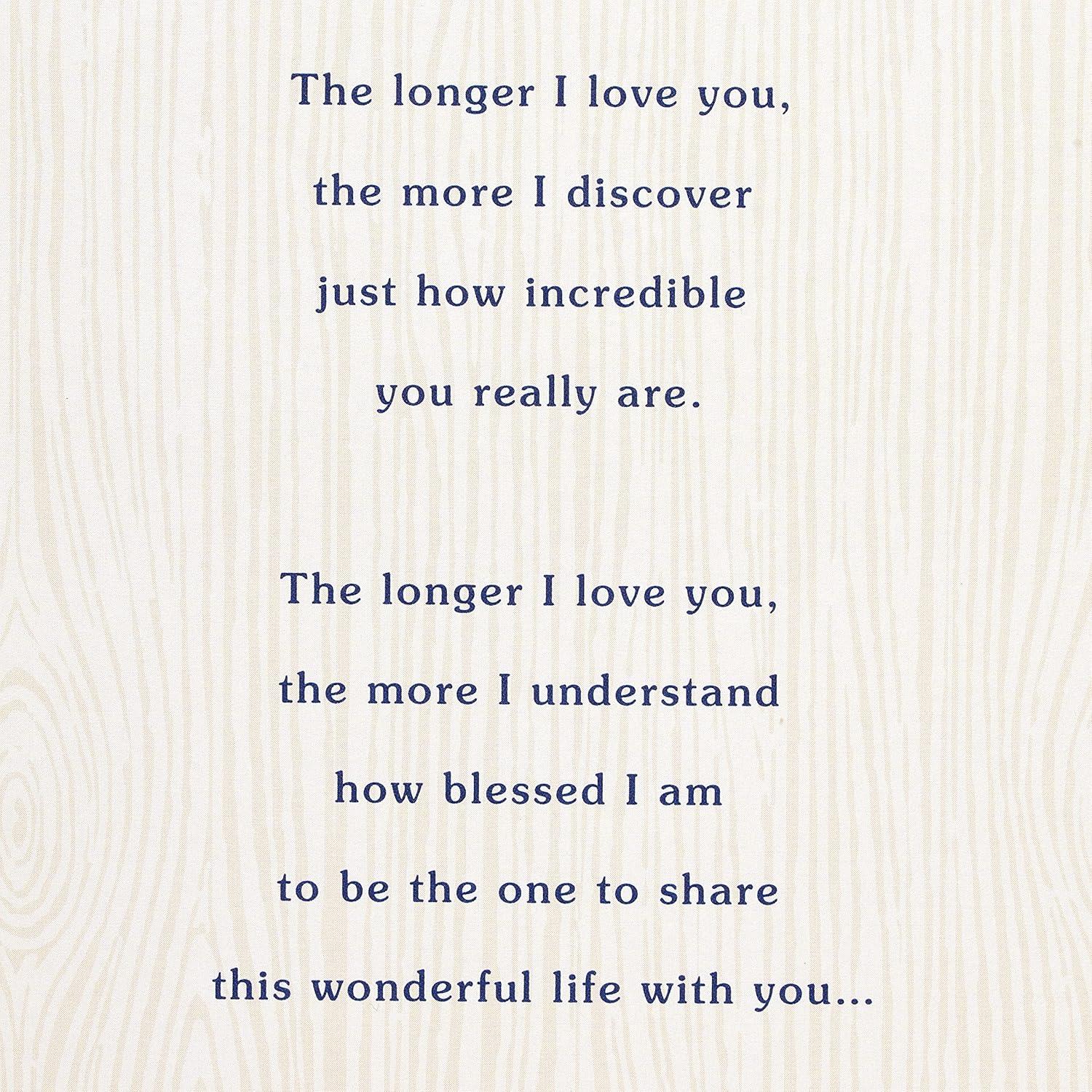 image:imageAmerican Greetings Birthday Card for Husband Early DaysLonger I Love You