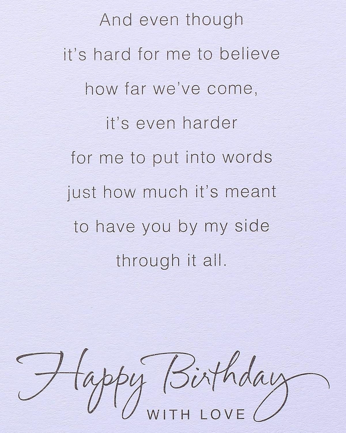 image:imageAmerican Greetings Birthday Card for Husband Early DaysMy Life Partner