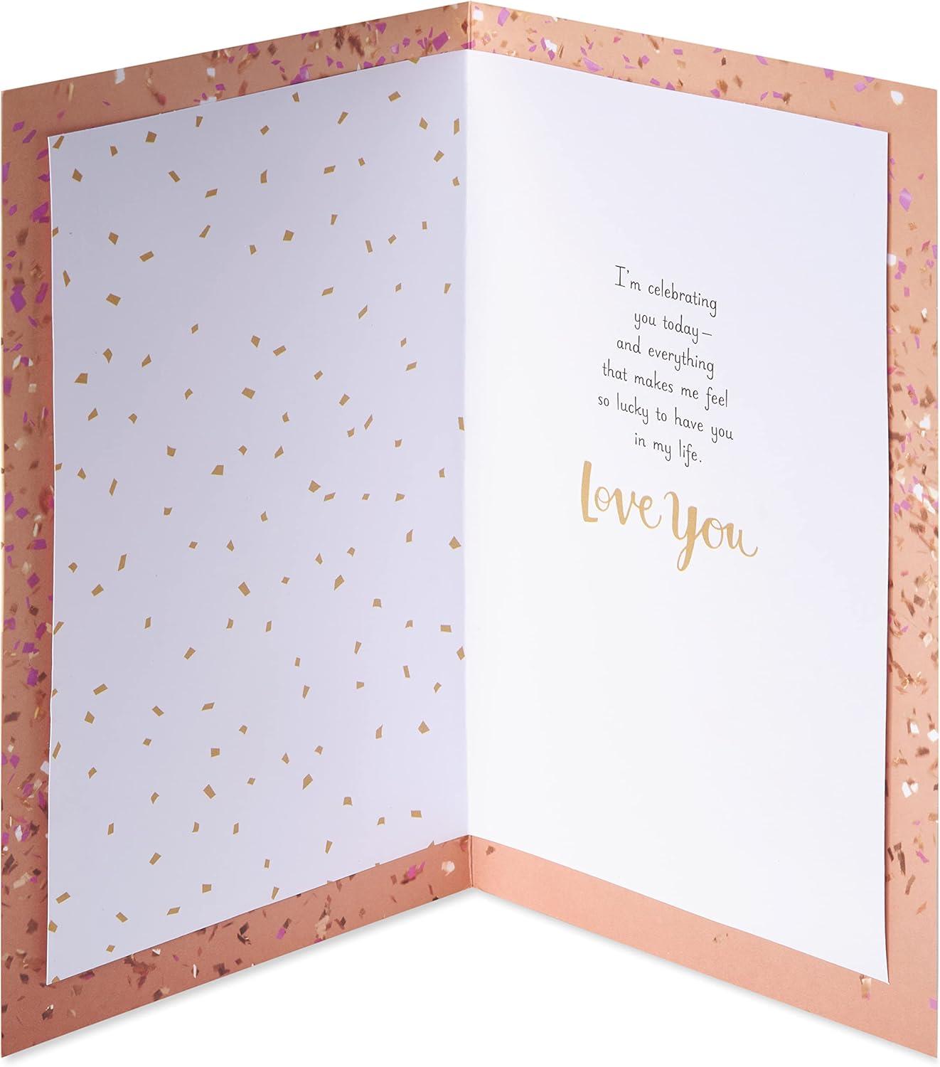 image:imageAmerican Greetings Birthday Card for Mom Celebrating You TodayBalloon Photo w Tassel