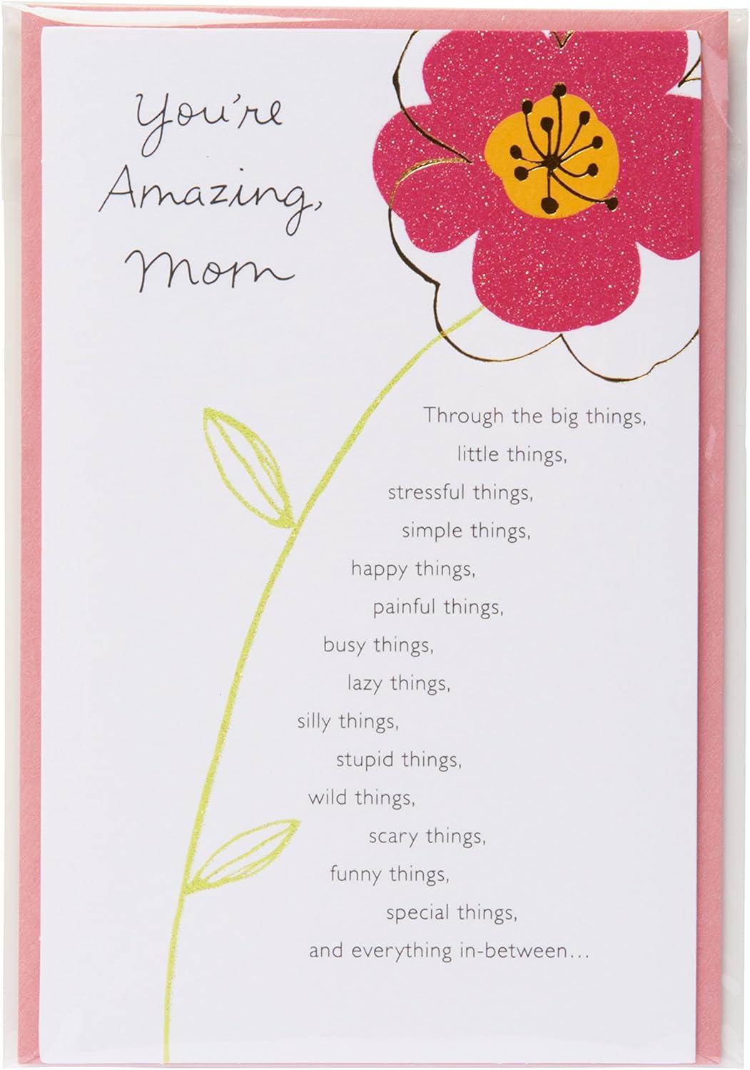 image:imageAmerican Greetings Birthday Card for Mom Celebrating You TodayFloral Youre Amazing
