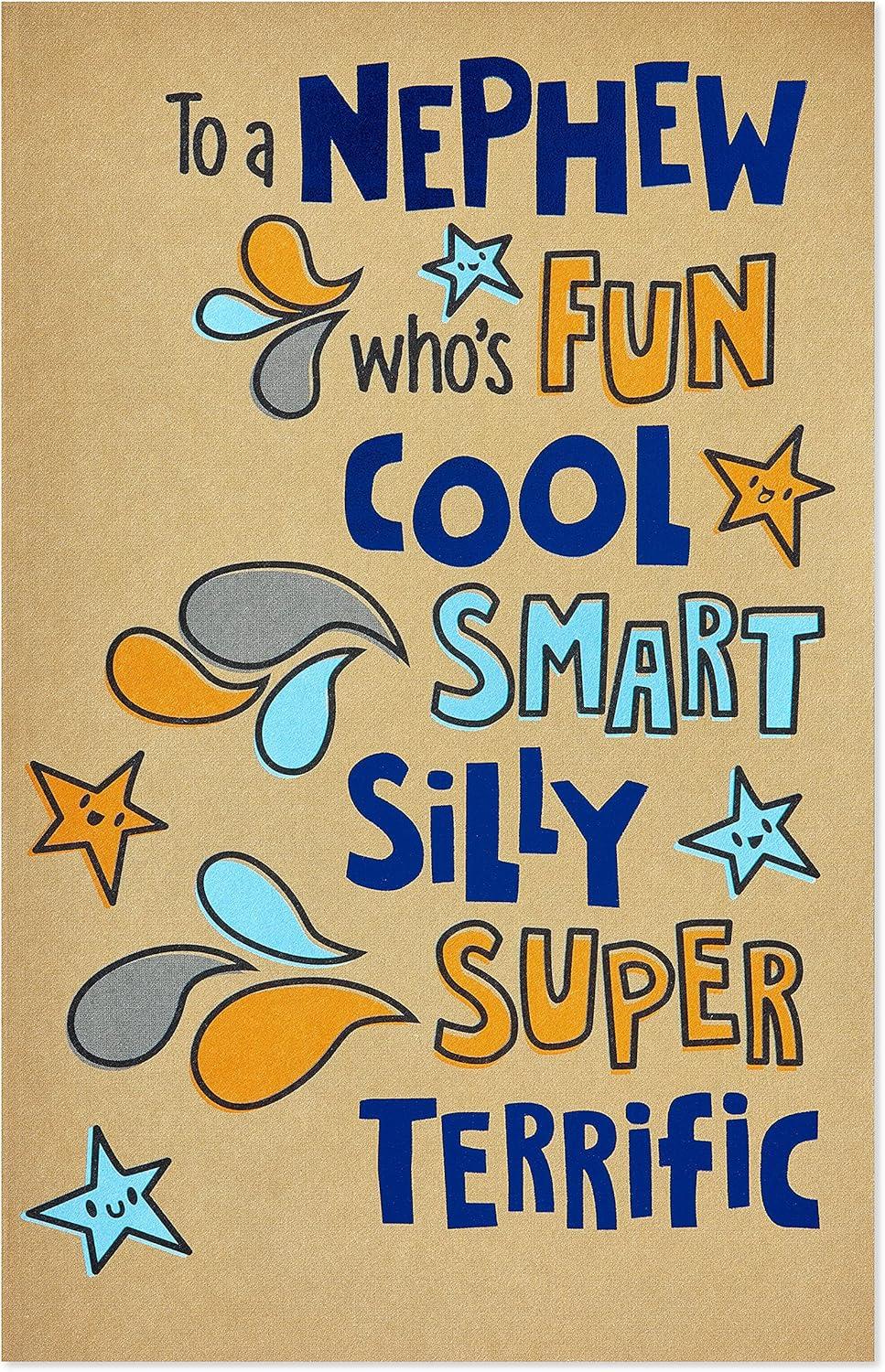 image:imageAmerican Greetings Birthday Card for Nephew Super TerrificMulticolored