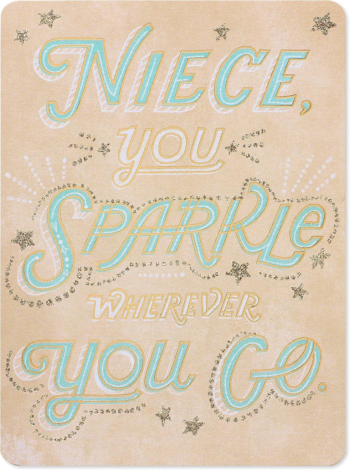 image:imageAmerican Greetings Birthday Card for Niece Its Your BirthdayYou Sparkle