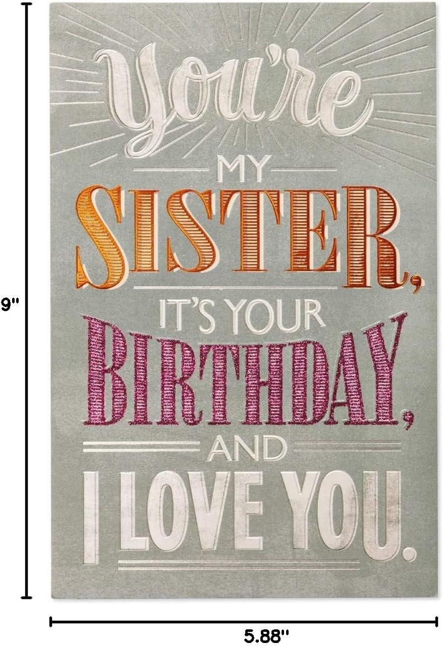 image:imageAmerican Greetings Birthday Card for Sister Deal with It