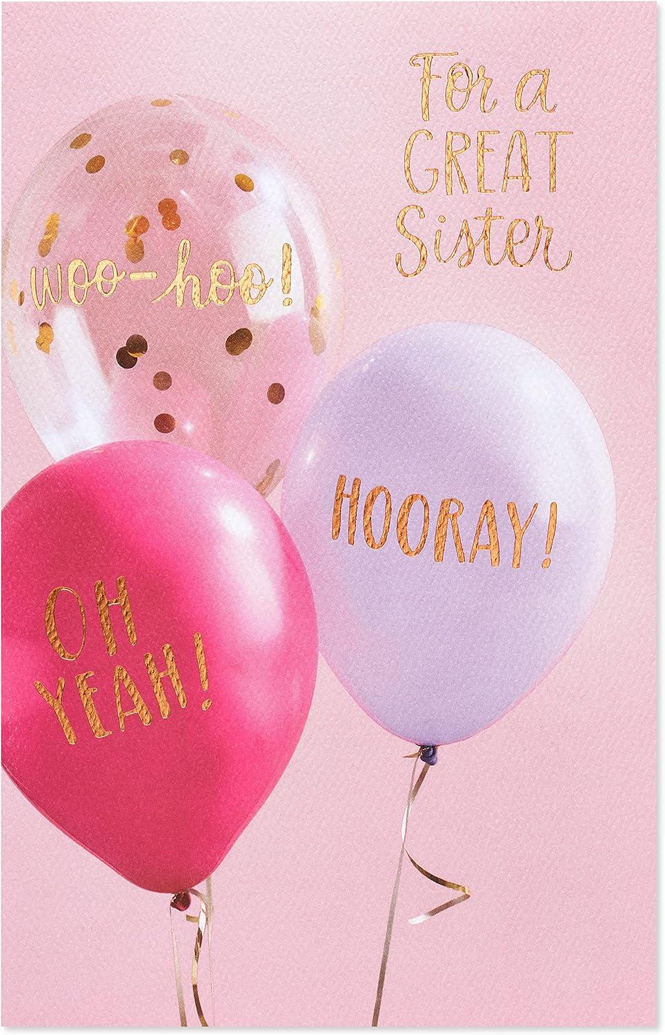 image:imageAmerican Greetings Birthday Card for Sister Hooray