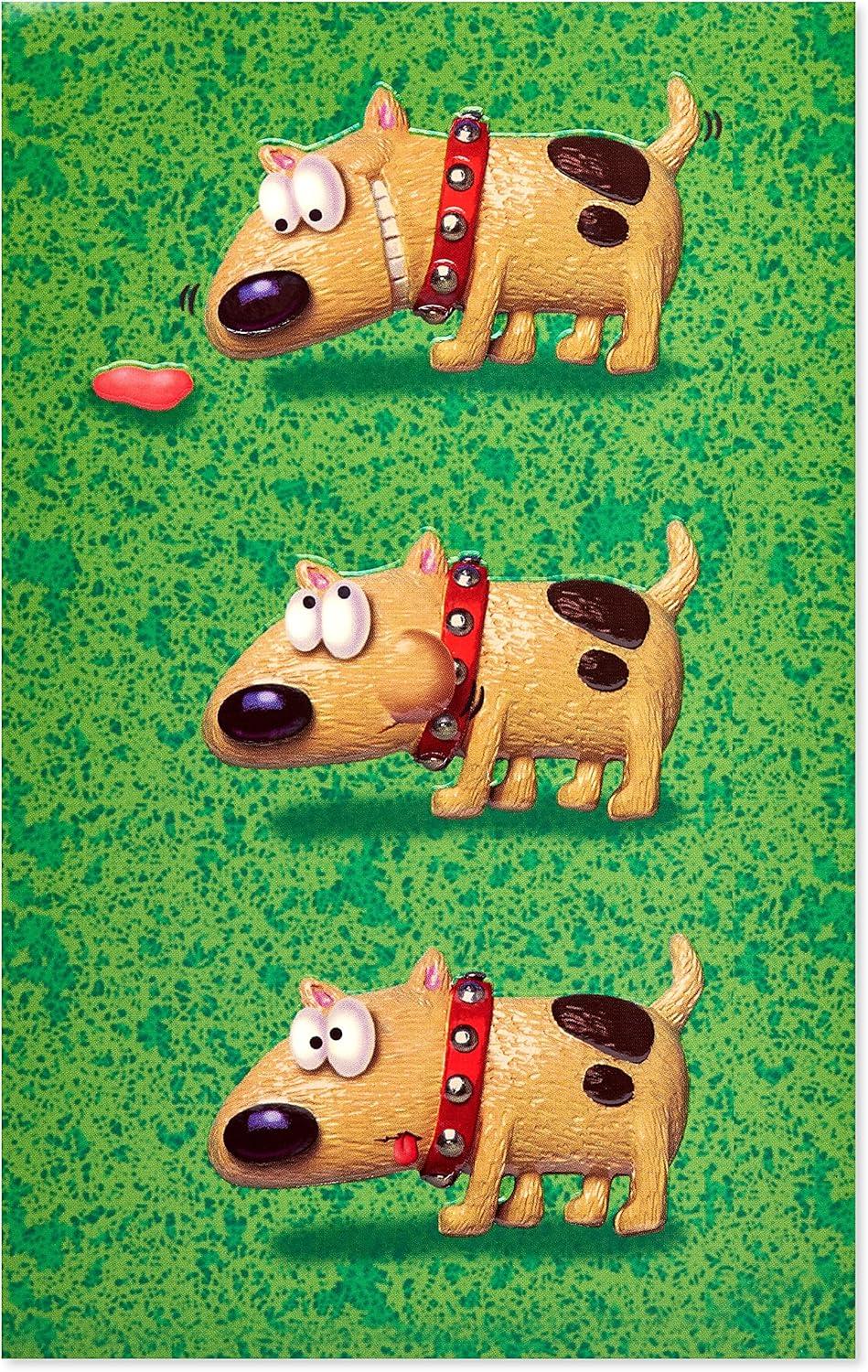 image:imageAmerican Greetings Funny Birthday Card Dog with Bubble GumDog with Bubble Gum